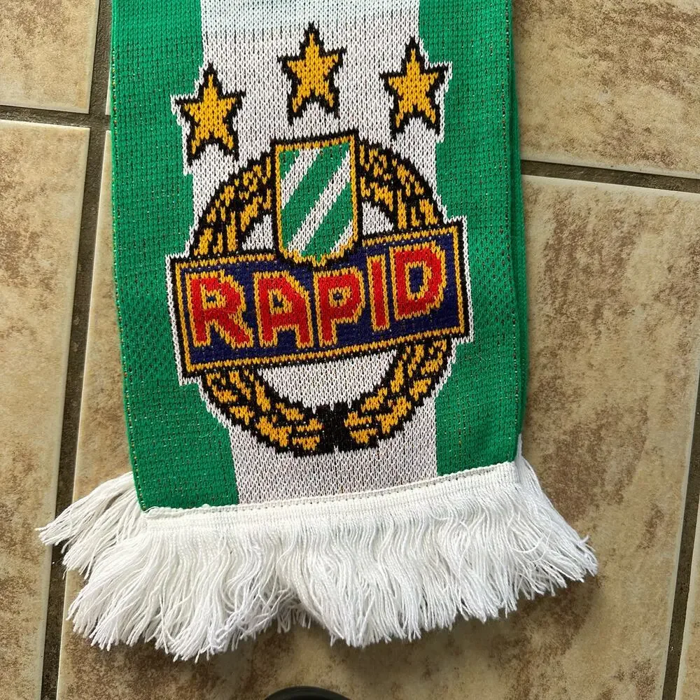 Celtics Football Club Soccer‎ Scarf 2009 Ernst Happel Stadium Green White